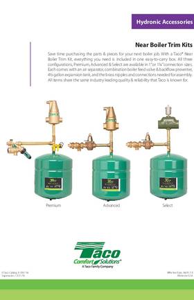 Taco Near Boiler Trim Kits Catalog