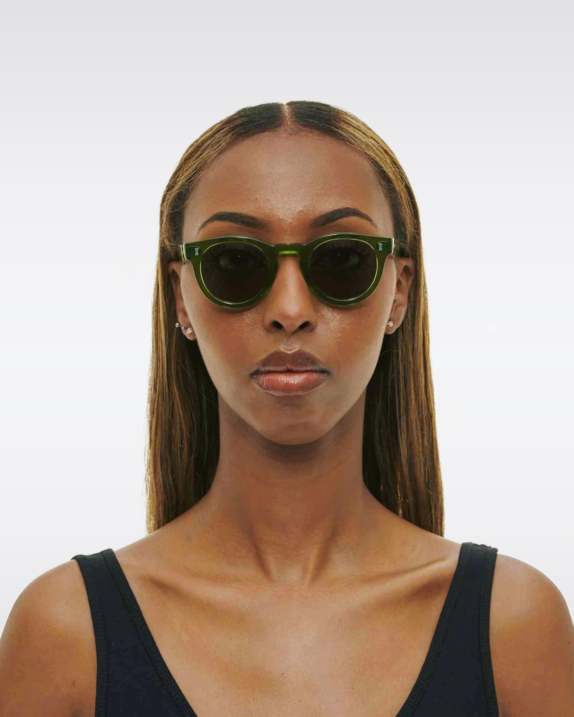 Herbrand: Bold panto acetate sunglasses | Cubitts