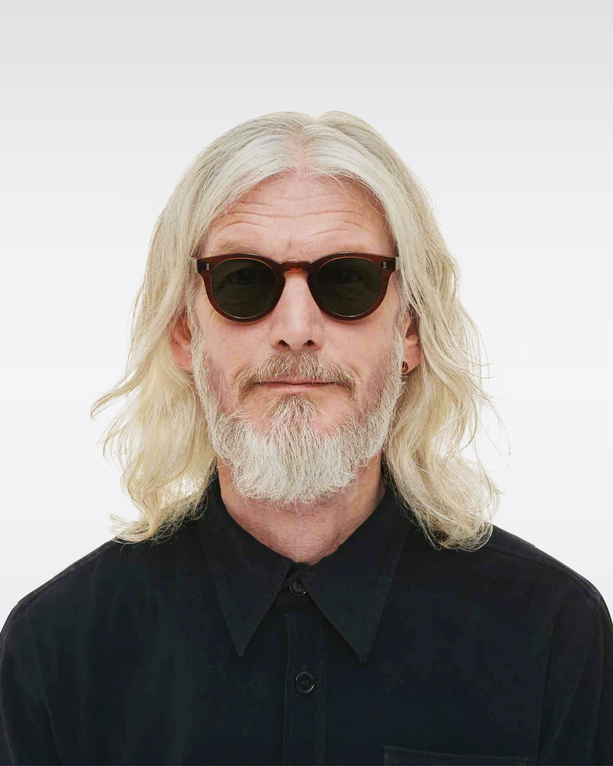 Herbrand: Bold panto acetate sunglasses | Cubitts