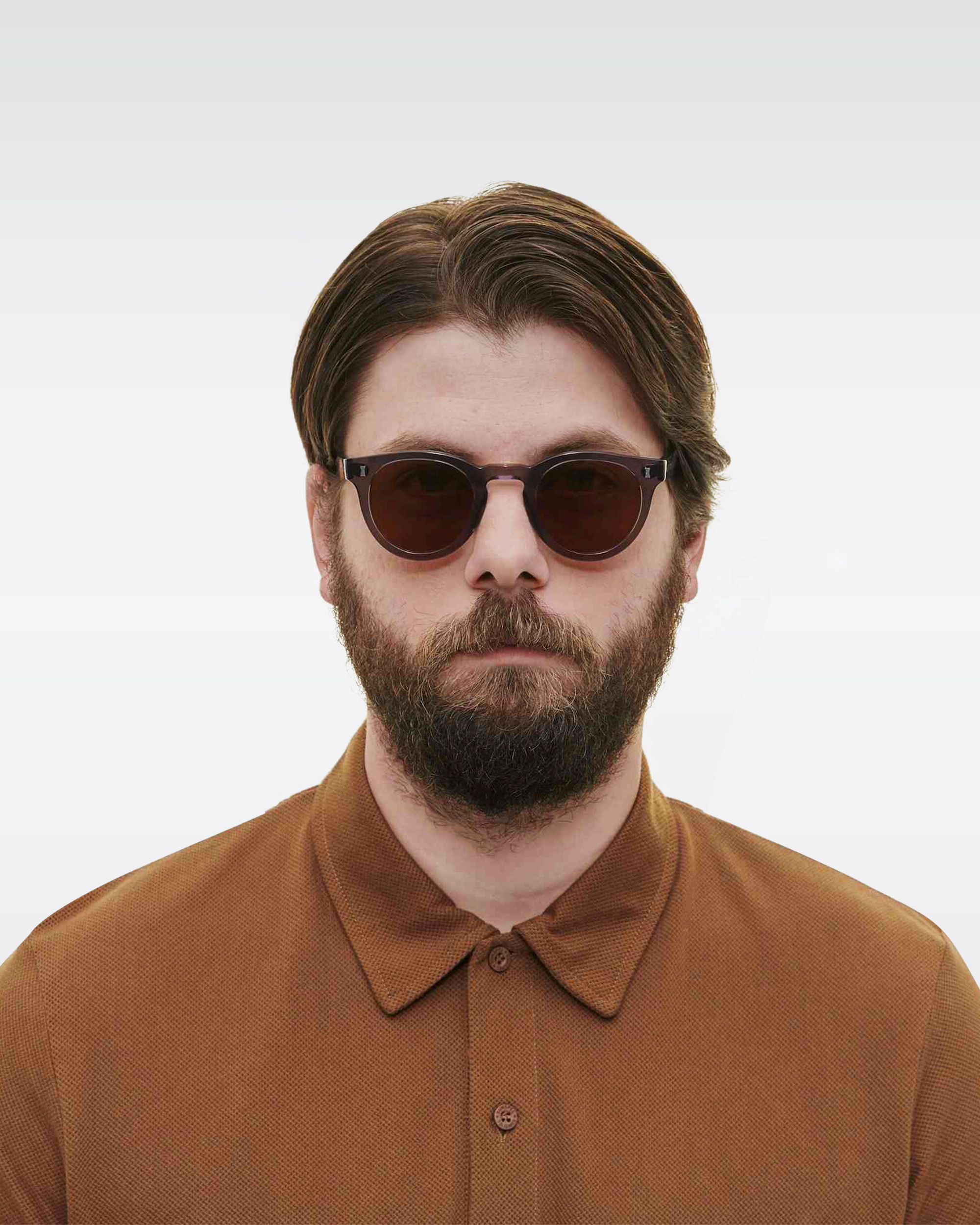 Herbrand: Bold panto acetate sunglasses | Cubitts