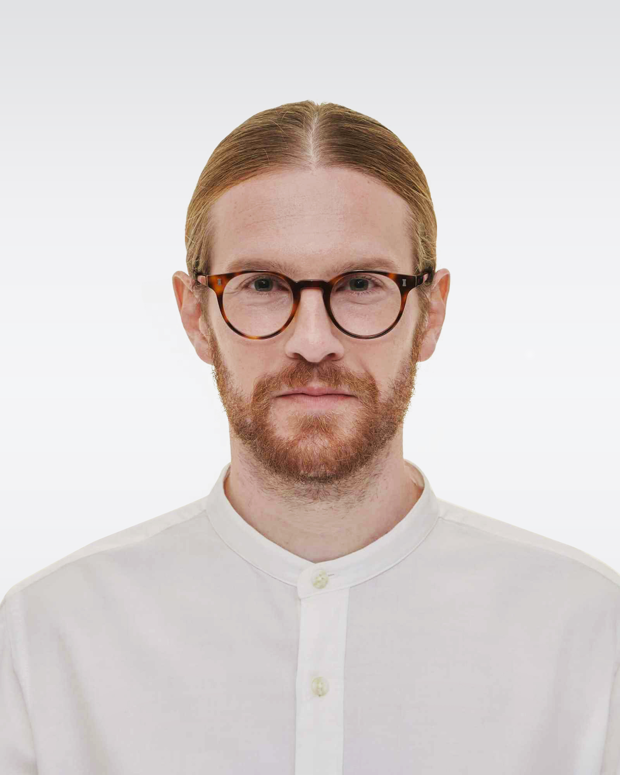 Herbrand: Classic panto acetate glasses | Cubitts