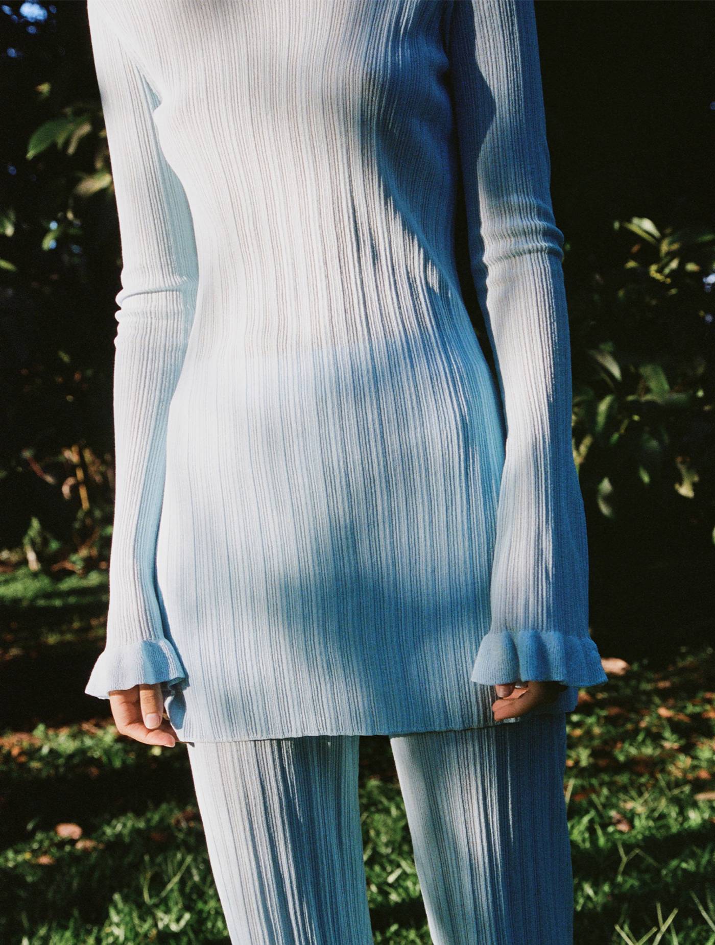 Hira Top - Sky Blue