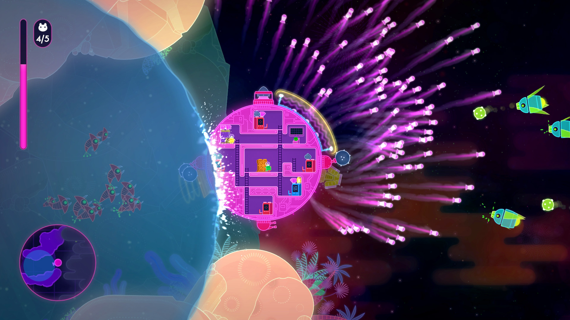 Lovers in a Dangerous Spacetime (Switch) – Limited Run Games