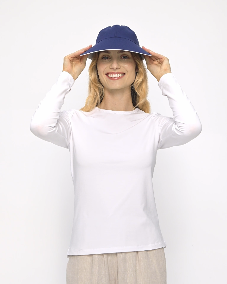 Reversible Ultra Wide Brim Cap, Women's Wide Brim Sun Hat | Solbari US