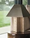Zaha Travertine Lamp
