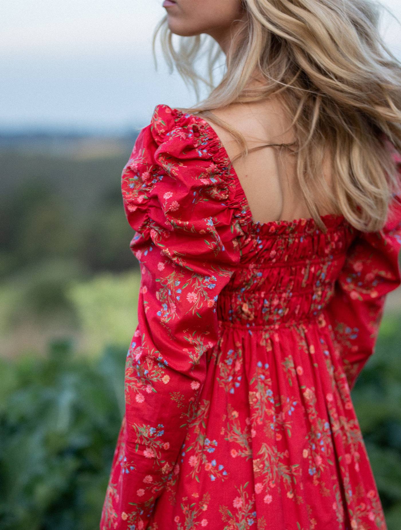 Oakley Dress - Ruby Floral