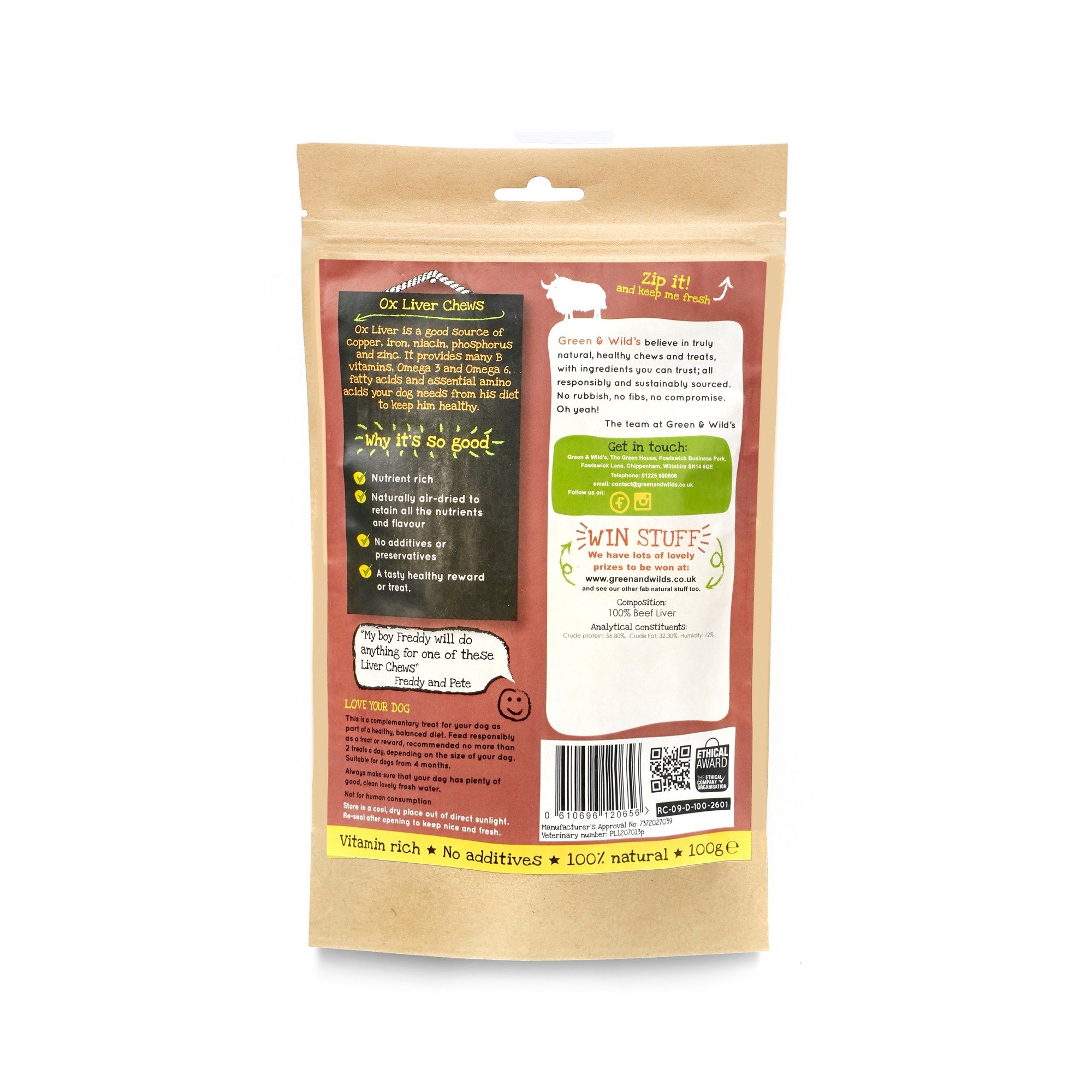 Ox liver for dogs best sale