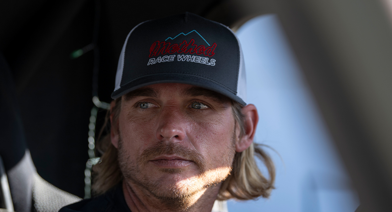 Method Neon Mountain Curvebill Trucker Hat | Snapback | Charcoal/White ...