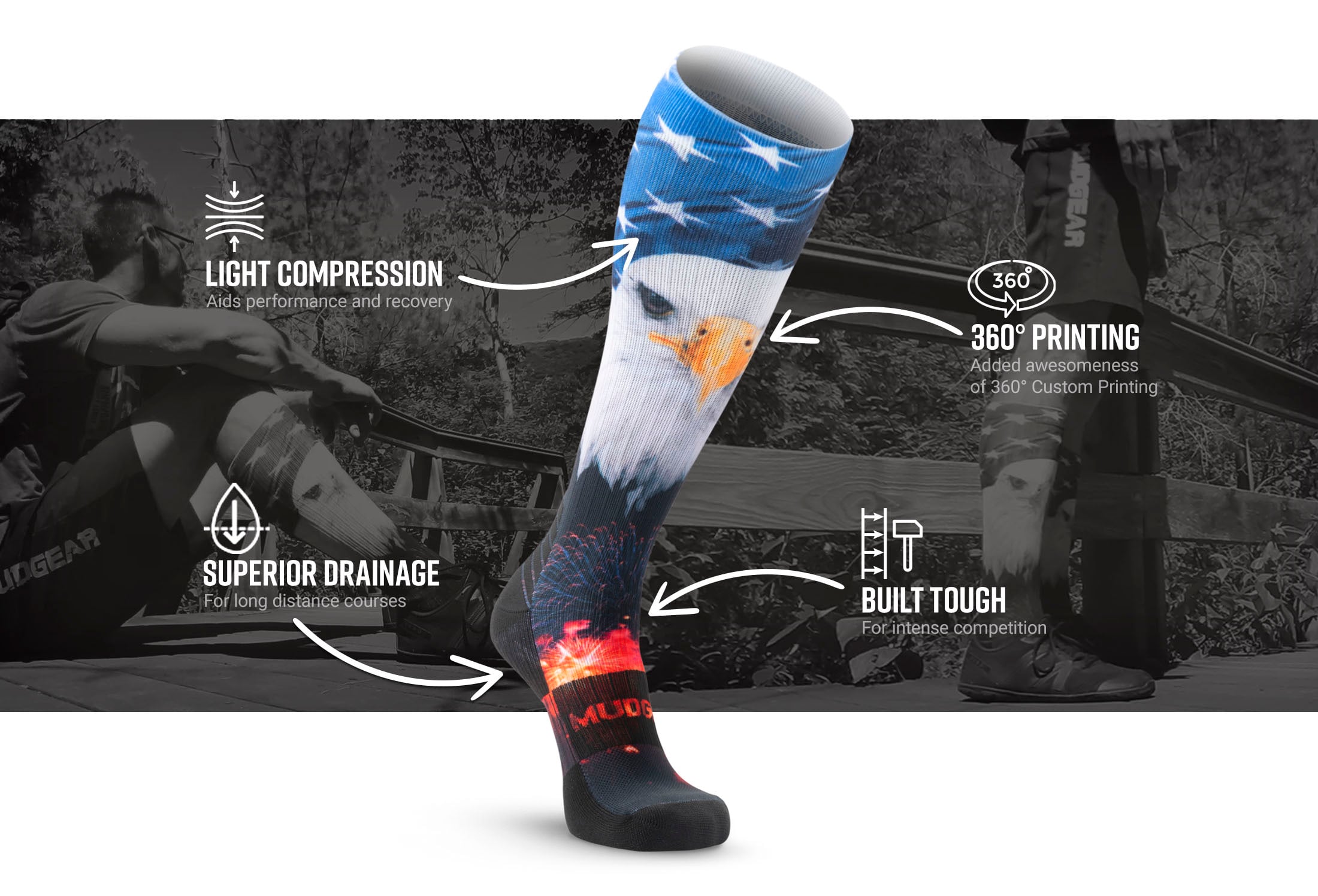 Mud Run Mud Gear Compression Socks Best Ocr Compression
