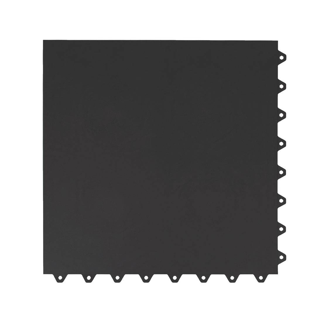 Commercial Gym Rubber Flooring Tile 5mm Black Mats & Flooring SMAI