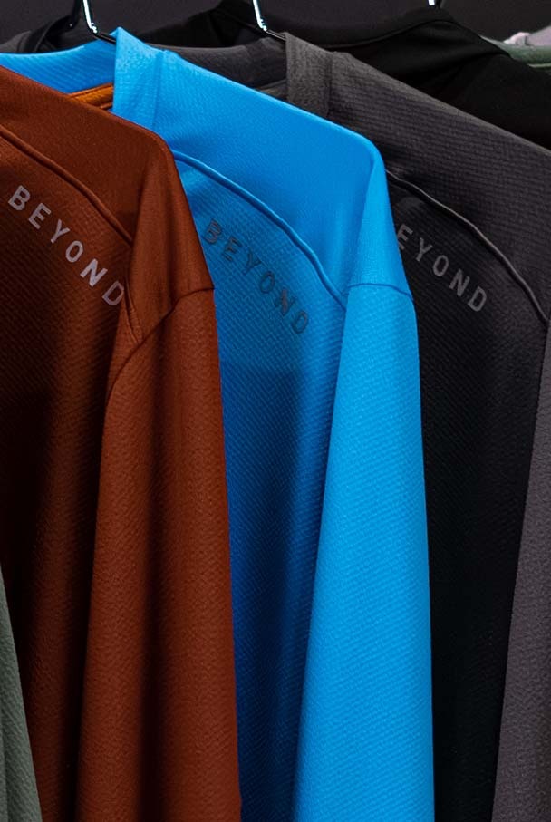 Men's Geo-T Hooded L.S. Shirt | Sun Shirt | Hiking Shirt