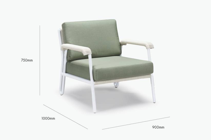 Outdoor Rodeo Lounge Chair