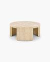 Outdoor Pier Round Coffee Table