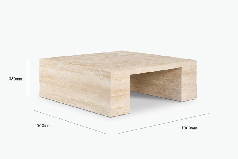 Outdoor Pier Square Coffee Table