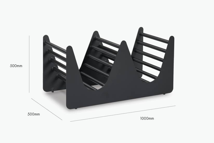 Outdoor Dougie Double Log Holder