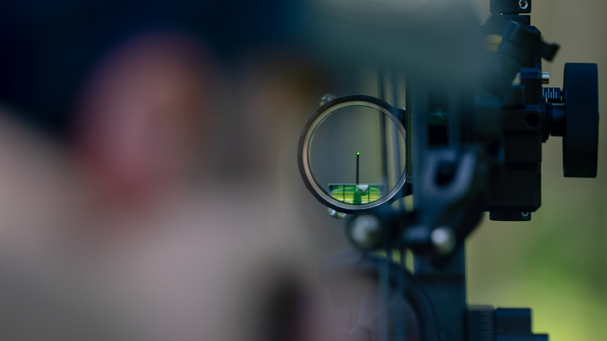 Straight shot view of a Trophy Ridge Digital React® One Pin Bow Sight
