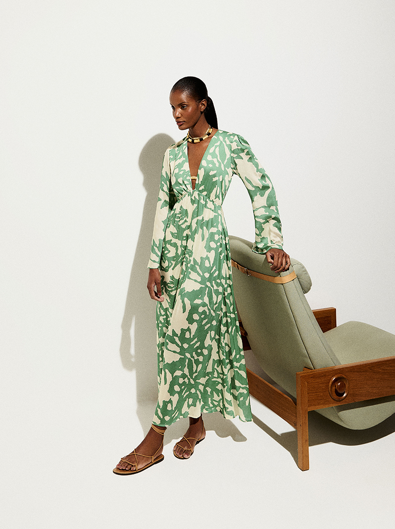 Amerie Long Dress - Oceana