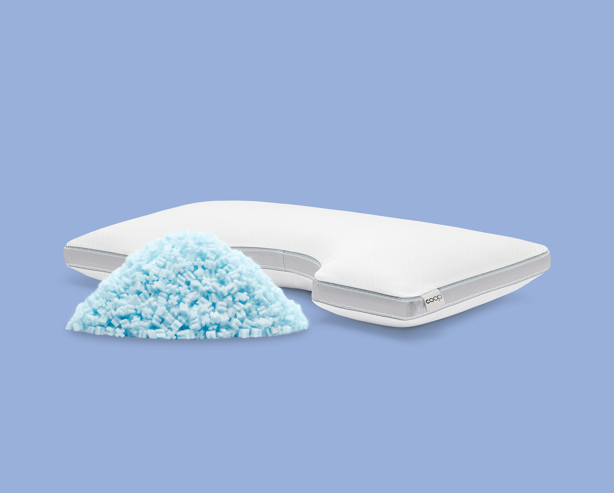 The EdenCool+ CutOut Adjustable Pillow Coop Sleep Goods