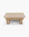 Travertine Rocco Square Coffee Table