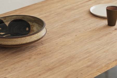 Aged Elm Bossi Rectangular Dining Table