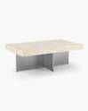 Zaha Travertine Coffee Table