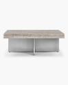 Zaha Travertine Coffee Table