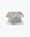 Zaha Travertine Coffee Table