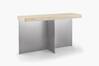 Zaha Travertine Console