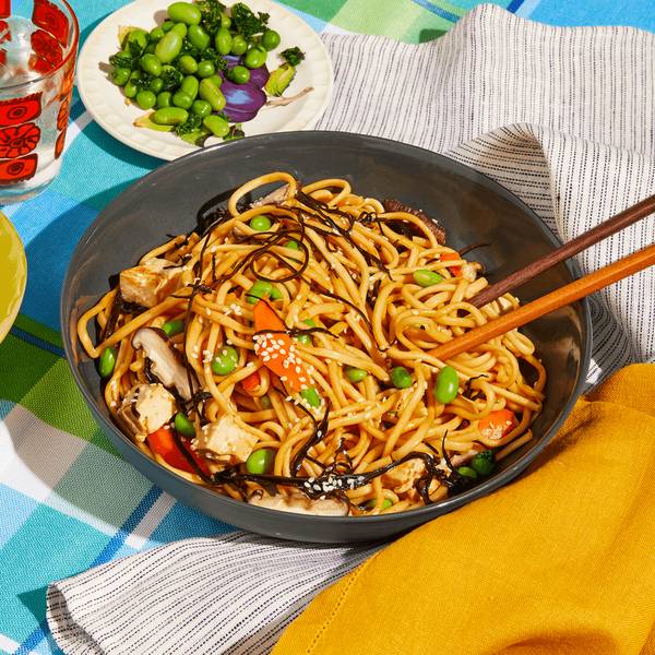 Shiitake, Edamame & Tofu Udon Noodles