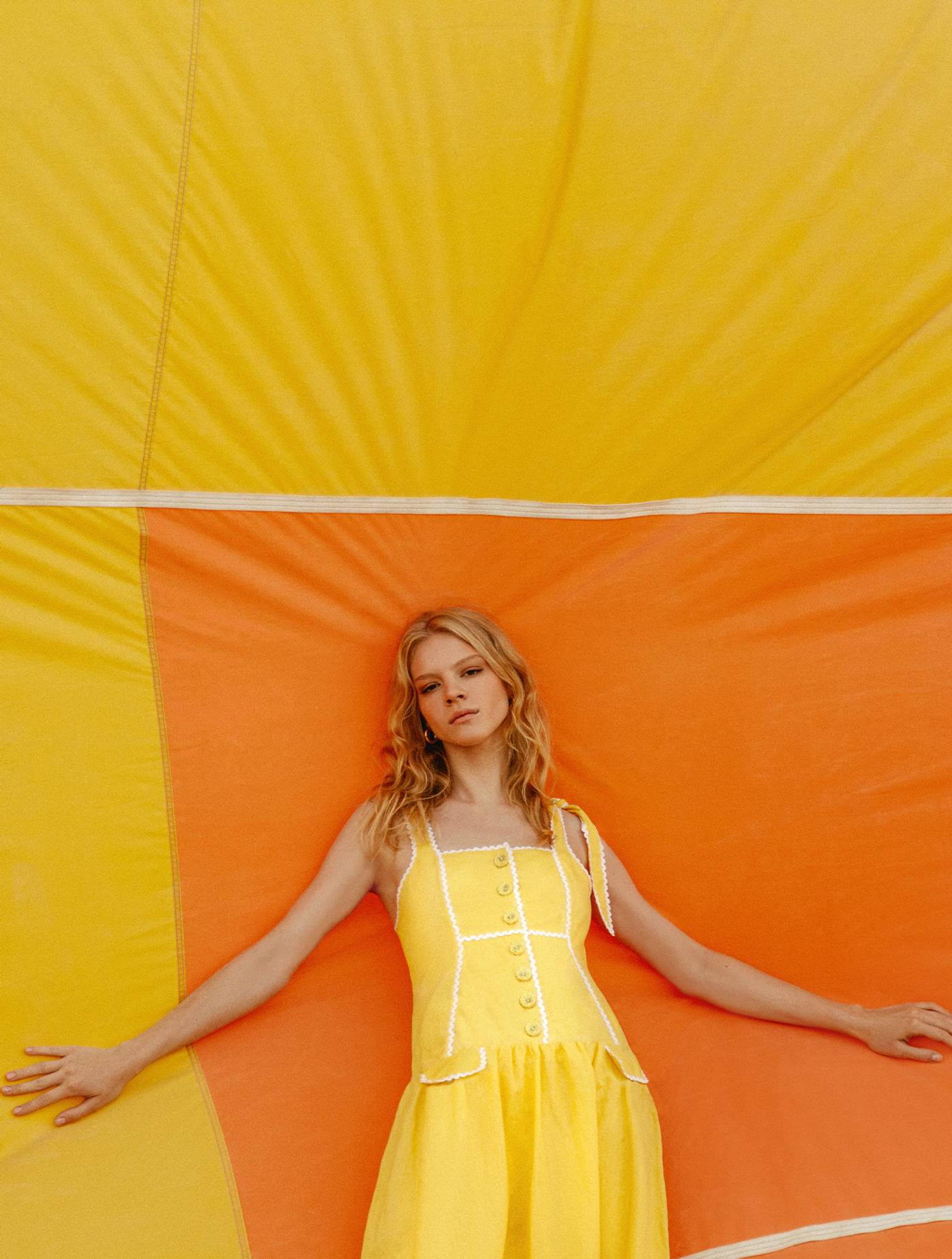 Twila Dress - Daffodil