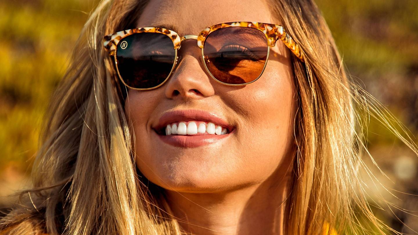 Gold Mamba Polarized Sunglasses Metallic Brown Tortoise Frame & Amber