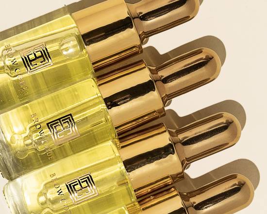 {"en"=>"Apply Brow Gold Oil"}