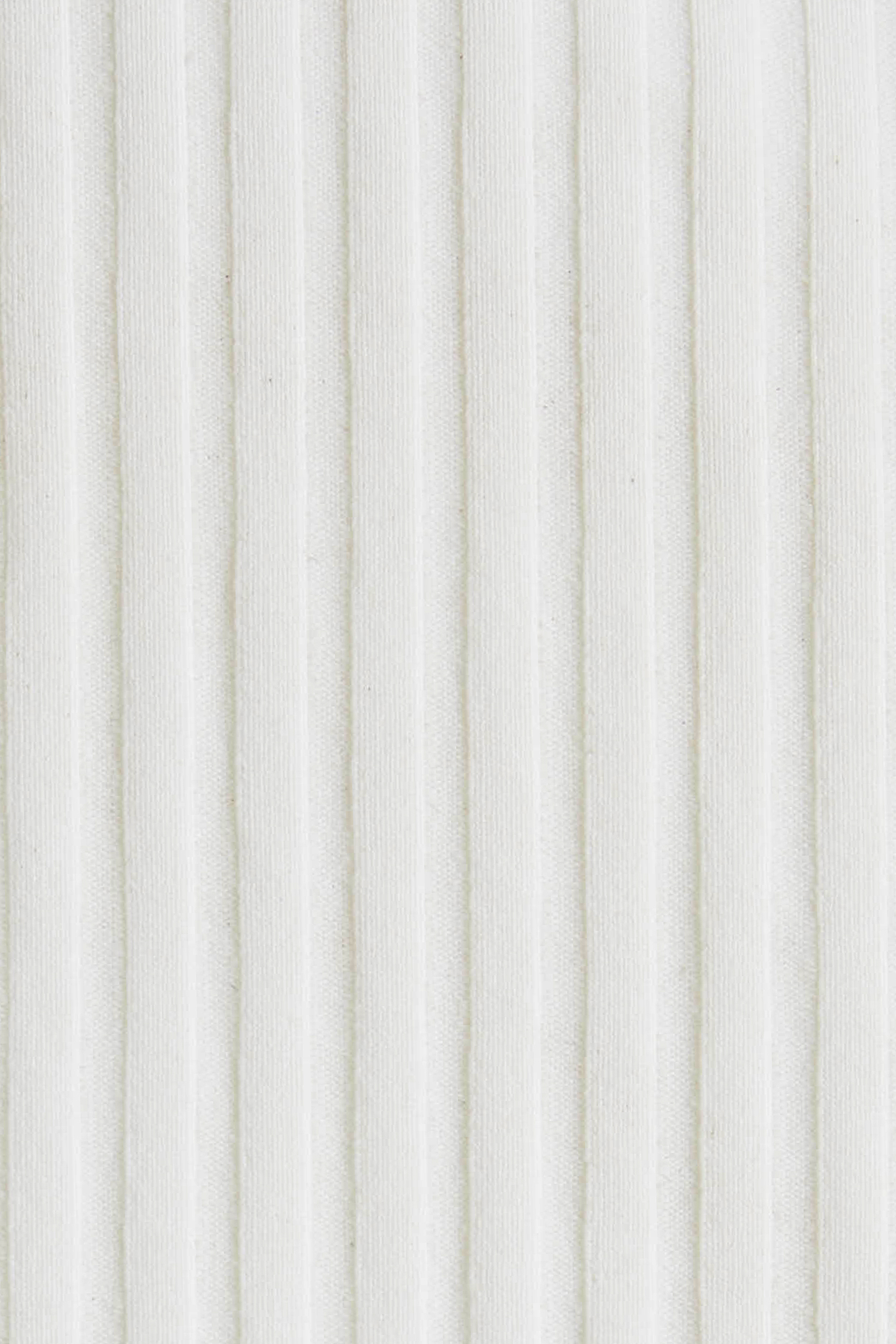White EcoRib fabric swatch