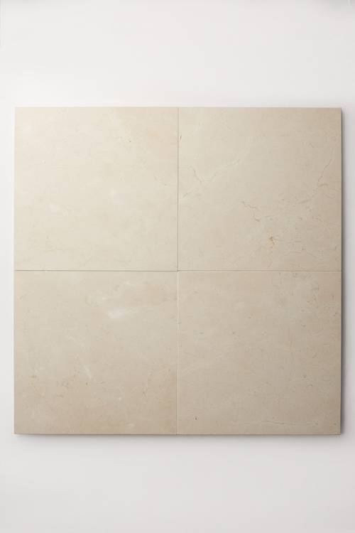 limestone stone tile square 12" grand place marfil clé tile