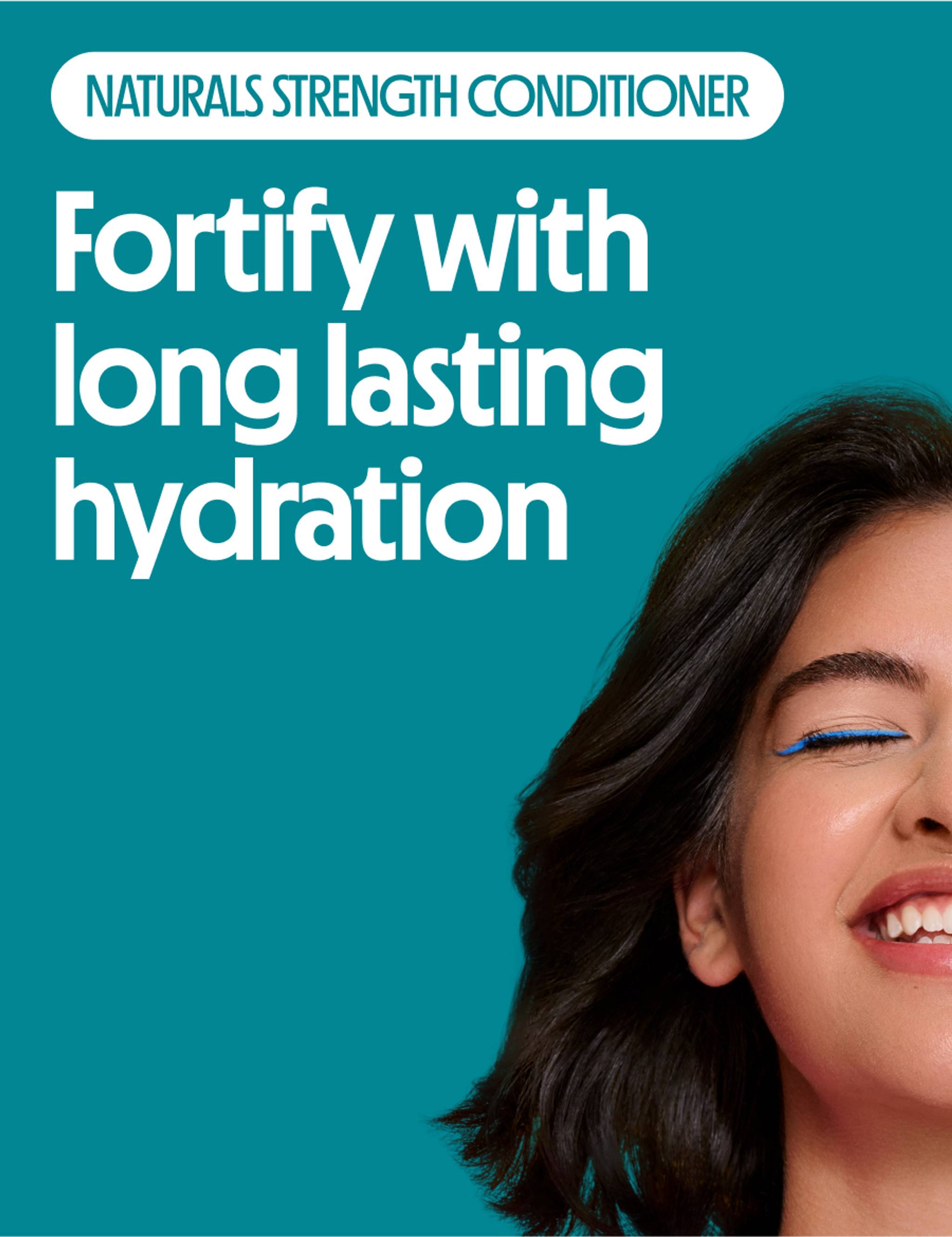 Fortify with long lasting hydration