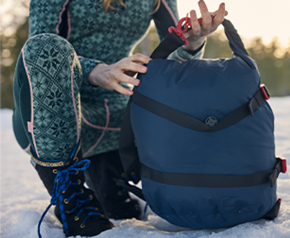 Red Original Pro Change Robe Stash Bag - Navy