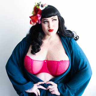 Scantilly Authority Balcony Bra Hot Pink as worn by @teerwayde