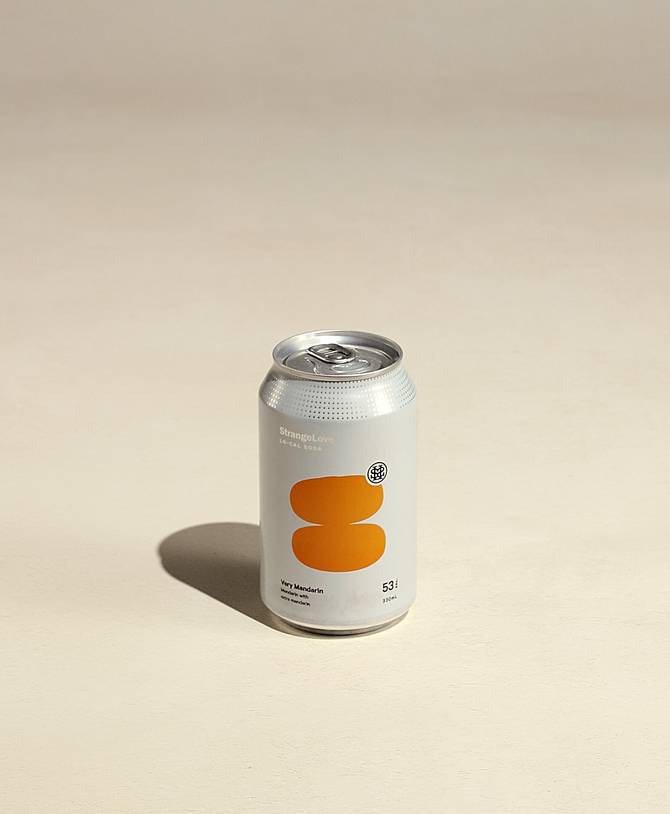 Very Mandarin Lo-Cal Soda 330ml Cans x 24