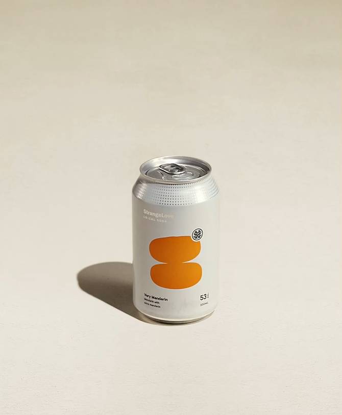 Very Mandarin Lo-Cal Soda 330ml Cans x 24