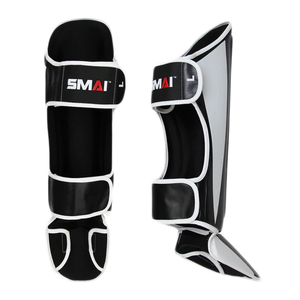 Essentials Muay Thai Shin Guards - Clearance Black / White
