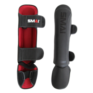 Essentials Muay Thai Shin Guards - Clearance Black / White