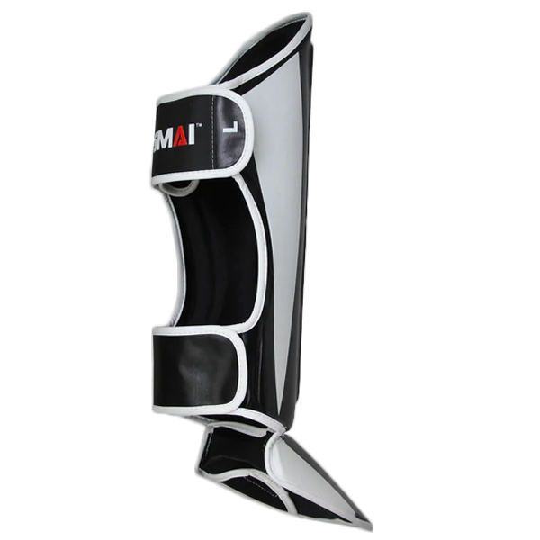 Essentials Muay Thai Shin Guards - Clearance Black / White