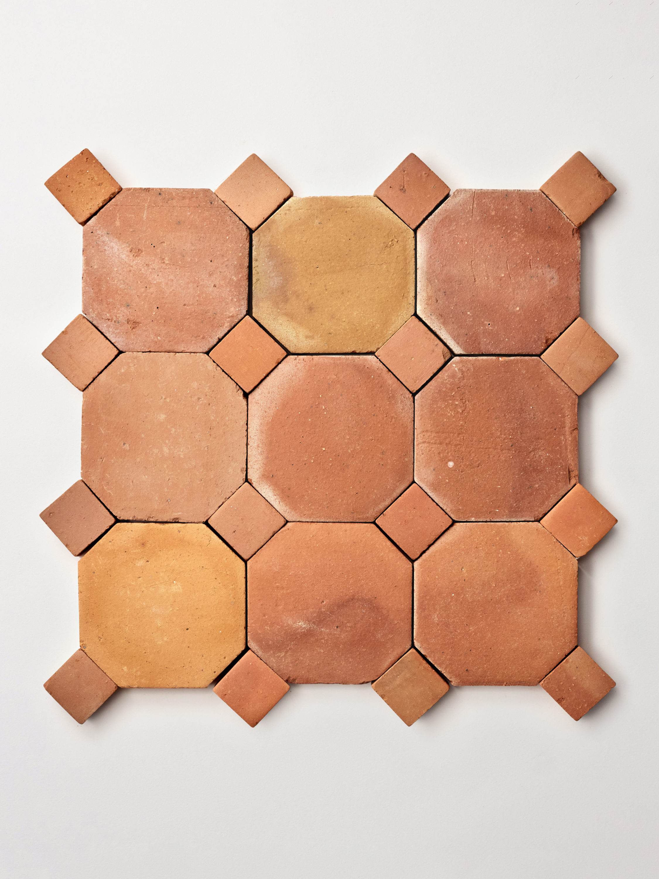 terracotta tile | le sol | petit | octagon + bouchon (bundle)