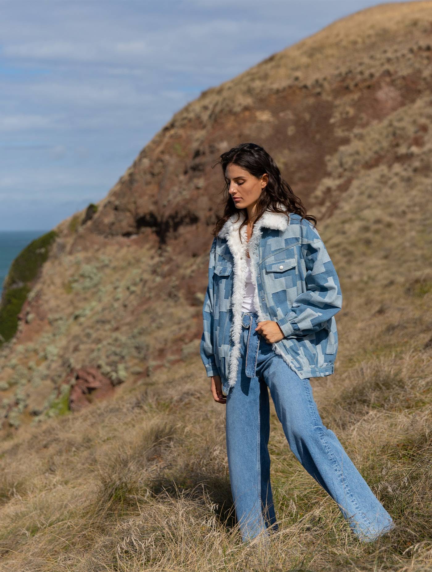 Lumina Jacket - Denim Patch