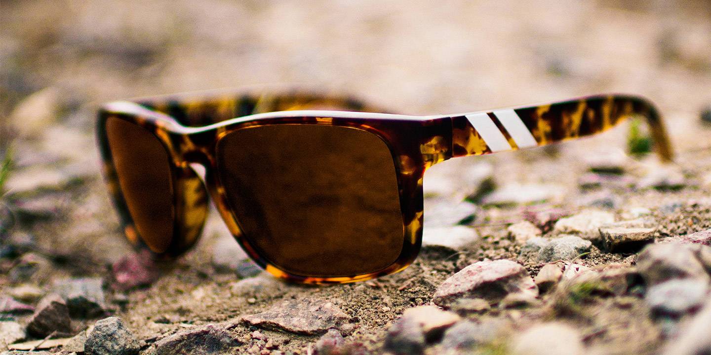 Cajun Bandit Polarized Sunglasses Tortoise Frame & Smoke Lens