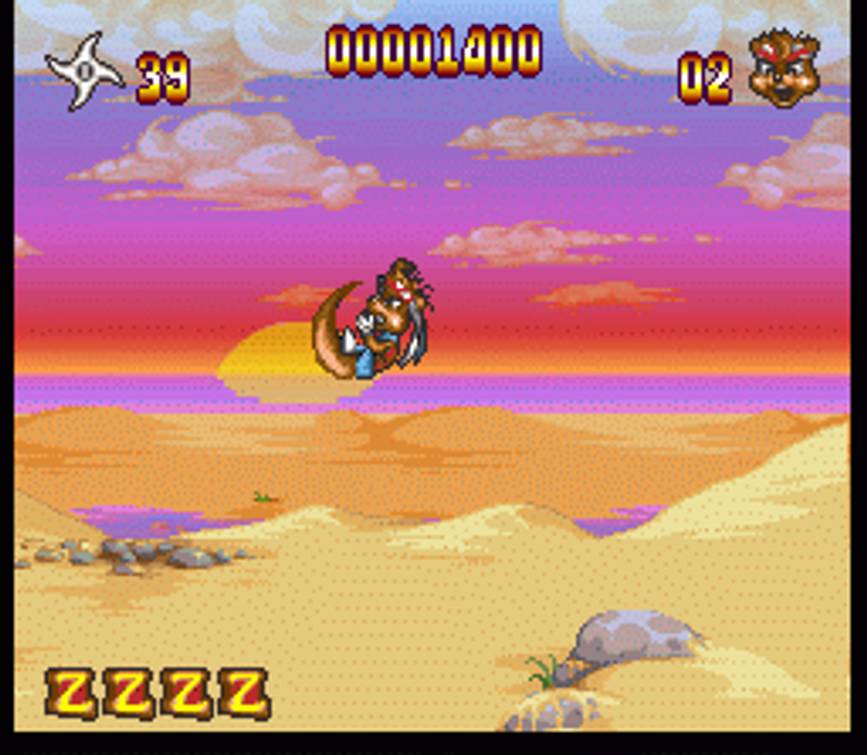 Zero the Kamikaze Squirrel (SNES) – Limited Run Games