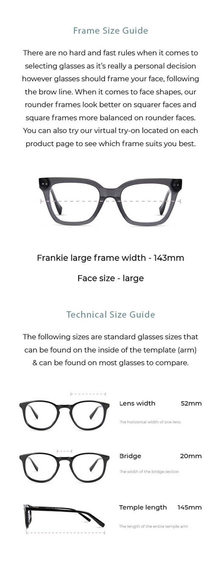 Frankie / Large - Smokey Grey