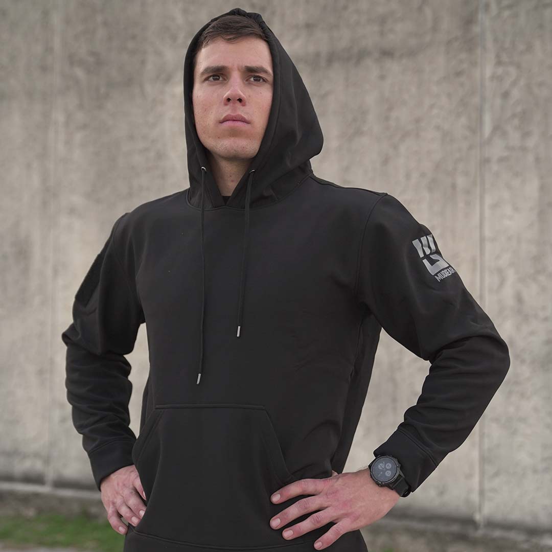 MudGear All-Weather Warrior Hoodie - Black