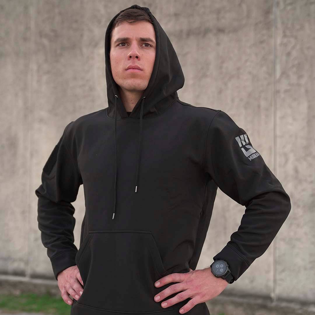 mudgear all weather warrior performance hoodie