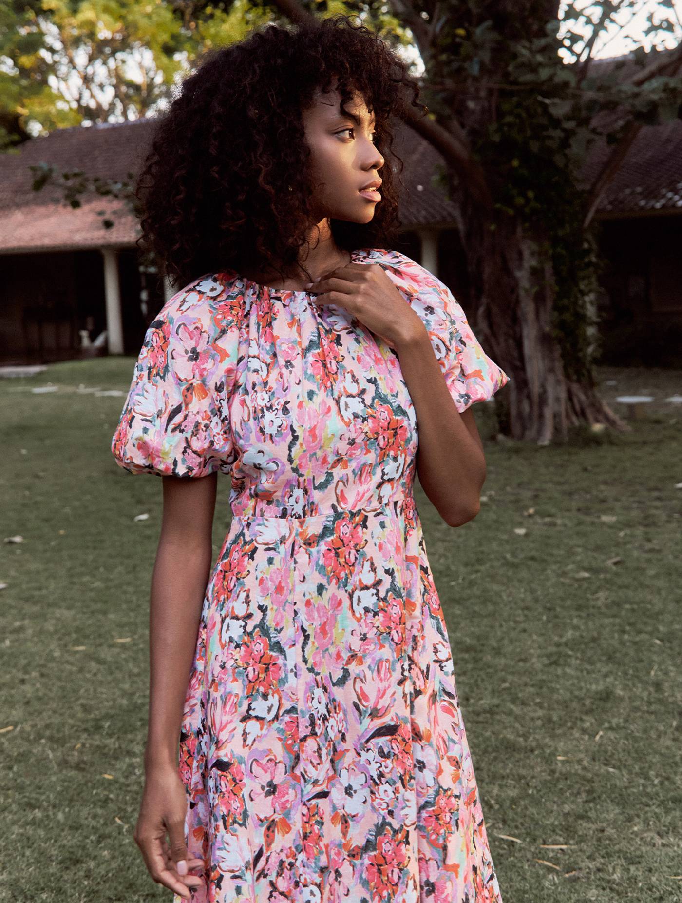 Lola Dress - Desert Sunflower